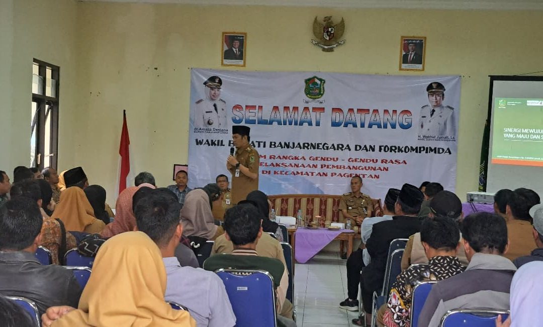 Roadshow Bupati dan Wakil Bupati Banjarnegara di Kecamatan Pagentan