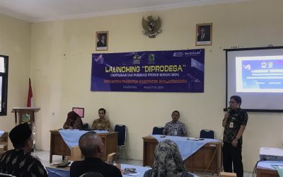 Kecamatan Pagentan Gelar Launching dan Bimbingan Teknis Di-PRODESA”