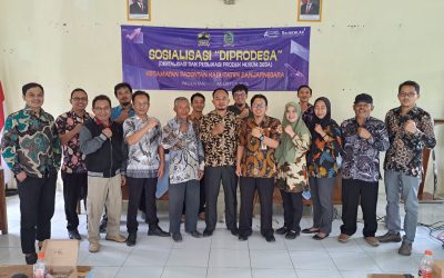 Sosialisasi “DIPRODESA” Digitalisasi dan Publikasi Produk Hukum Desa